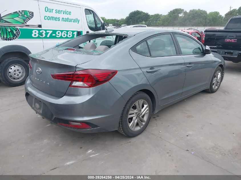 2019 HYUNDAI ELANTRA SEL - KMHD84LF1KU762164