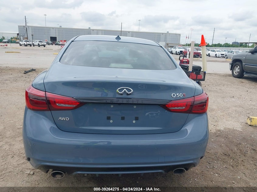 2022 INFINITI Q50 RED SPORT 400 AWD - JN1FV7DR7NM390255