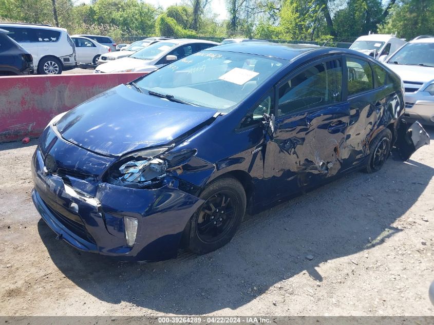 JTDKN3DU3E1776536 | 2014 TOYOTA PRIUS