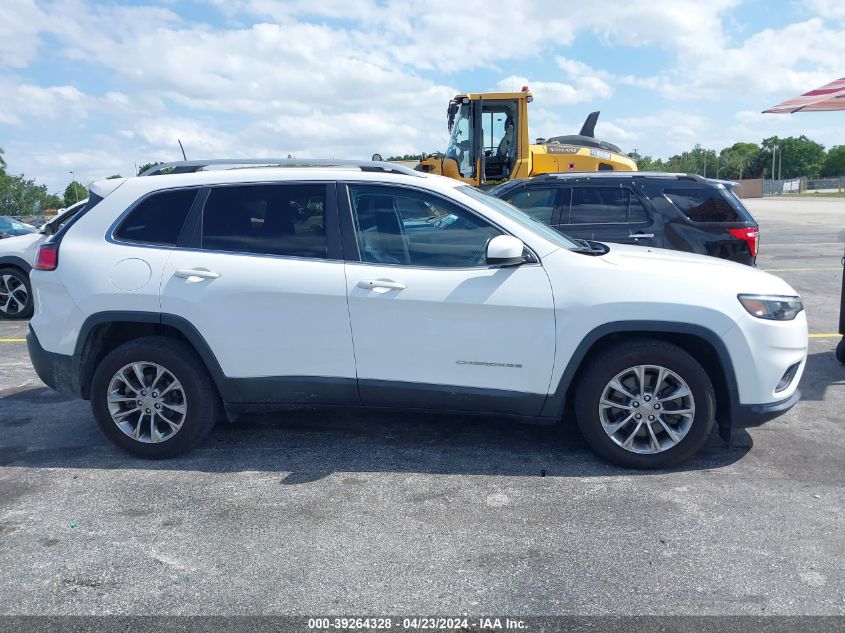 2019 Jeep Cherokee Latitude Plus Fwd VIN: 1C4PJLLN4KD147633 Lot: 39264328