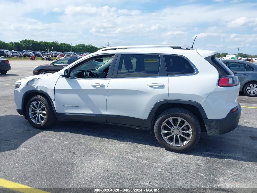 2019 Jeep Cherokee Latitude Plus Fwd VIN: 1C4PJLLN4KD147633 Lot: 39264328