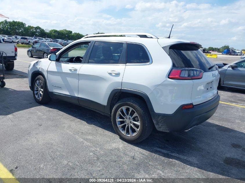 2019 Jeep Cherokee Latitude Plus Fwd VIN: 1C4PJLLN4KD147633 Lot: 39264328