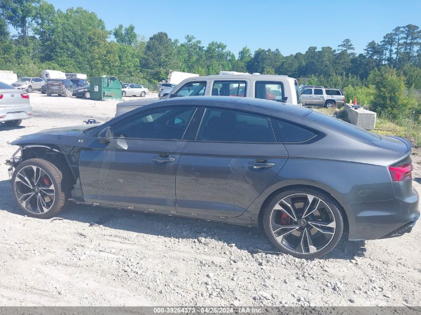 2023 Audi S5 Sportback Premium Plus Tfsi Quattro Tiptronic VIN: WAUC4CF5XPA014074 Lot: 39264373