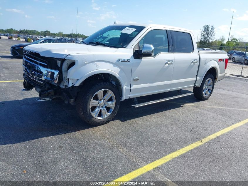 1FTEW1EG2JFA25447 | 2018 FORD F-150