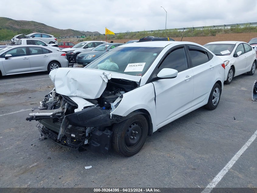VIN KMHCT4AE7HU343149 2017 HYUNDAI ACCENT SE
