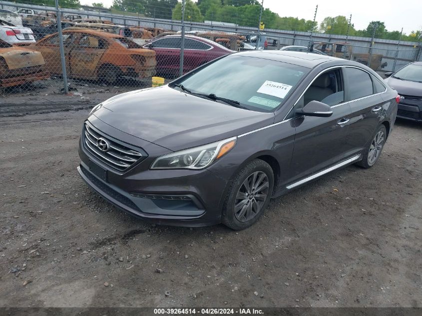 5NPE34AF9GH427777 2016 HYUNDAI SONATA - Image 2