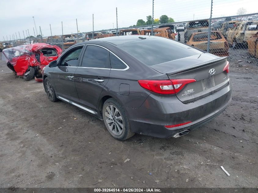 2016 HYUNDAI SONATA SPORT/LIMITED - 5NPE34AF9GH427777