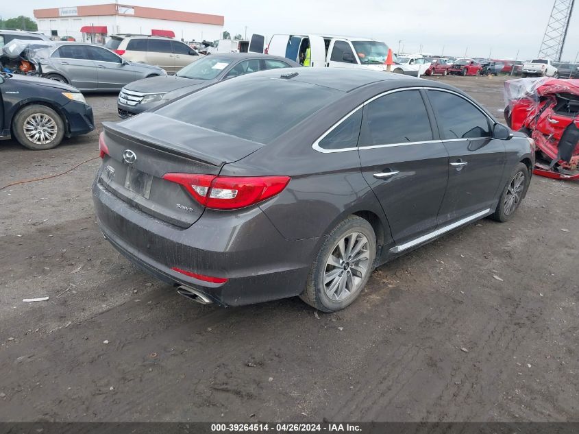 2016 HYUNDAI SONATA SPORT/LIMITED - 5NPE34AF9GH427777