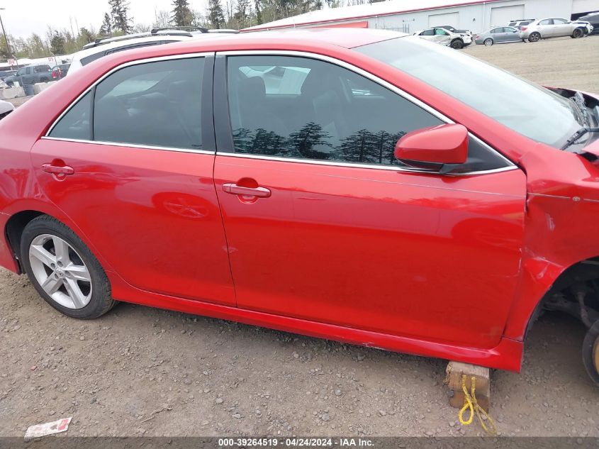 2012 Toyota Camry Se VIN: 4T1BF1FK5CU572843 Lot: 39264519