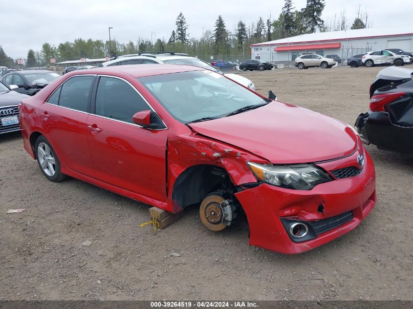 2012 Toyota Camry Se VIN: 4T1BF1FK5CU572843 Lot: 39264519