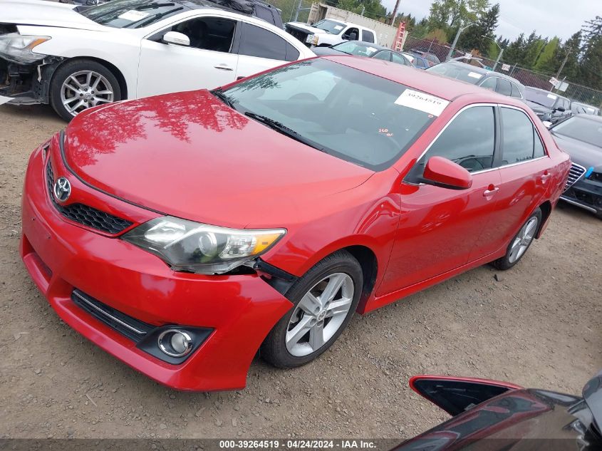 2012 Toyota Camry Se VIN: 4T1BF1FK5CU572843 Lot: 39264519