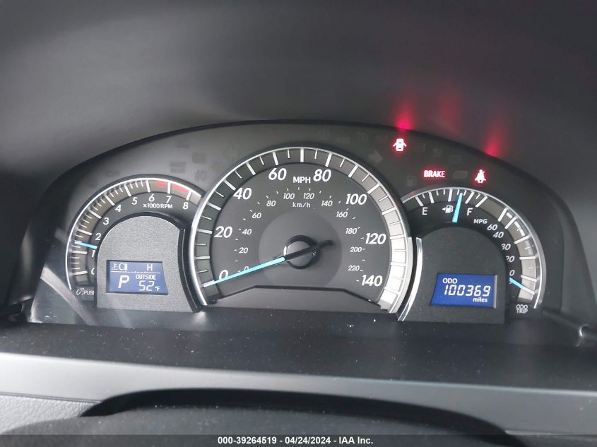 2012 Toyota Camry Se VIN: 4T1BF1FK5CU572843 Lot: 39264519