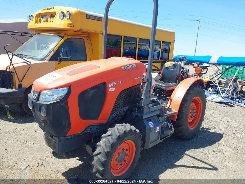 2019 Kubota M5-111 VIN: 50464 Lot: 39264527