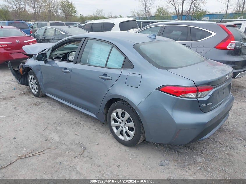 VIN 5YFEPMAE5NP324254 2022 TOYOTA COROLLA LE