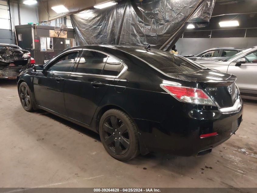 19UUA9F58CA011897 2012 Acura Tl 3.7