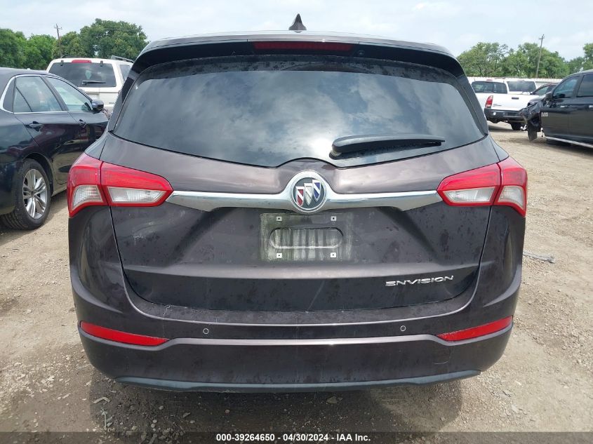 2020 Buick Envision Fwd Preferred VIN: LRBFXBSAXLD177285 Lot: 39264650