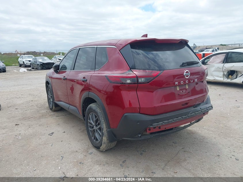 VIN 5N1AT3AA2MC820651 2021 NISSAN ROGUE S