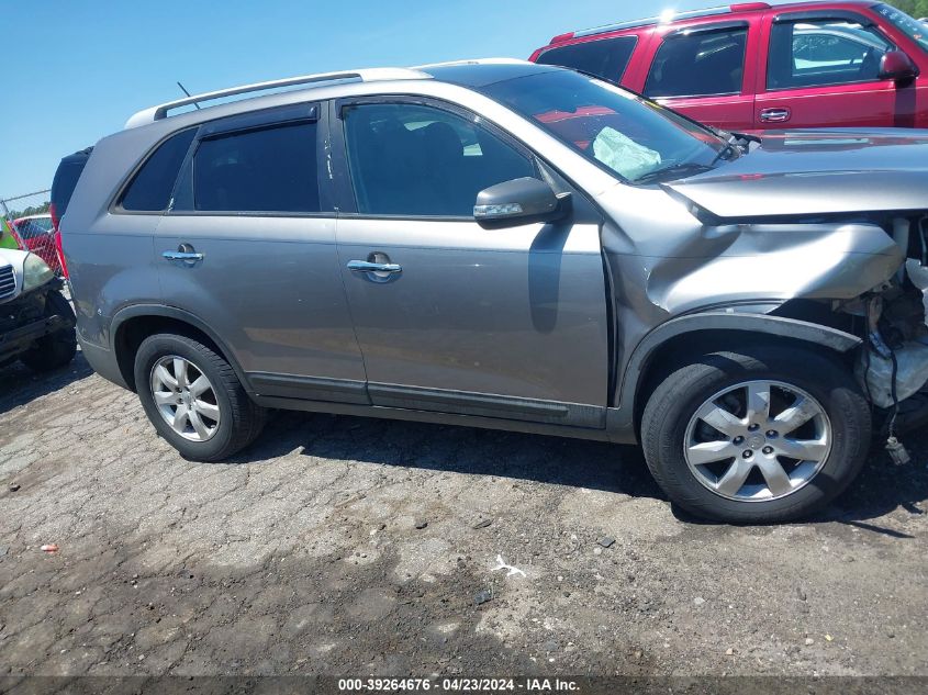 2013 Kia Sorento Lx V6 VIN: 5XYKT4A21DG422981 Lot: 39264676