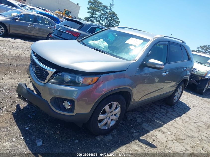 2013 Kia Sorento Lx V6 VIN: 5XYKT4A21DG422981 Lot: 39264676