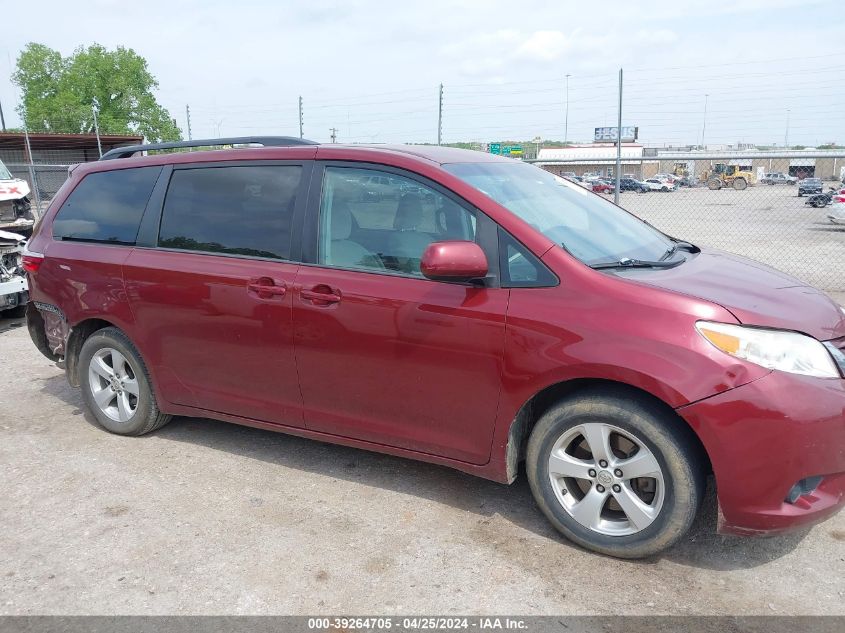 2017 Toyota Sienna Le 8 Passenger VIN: 5TDKZ3DCXHS835696 Lot: 39264705