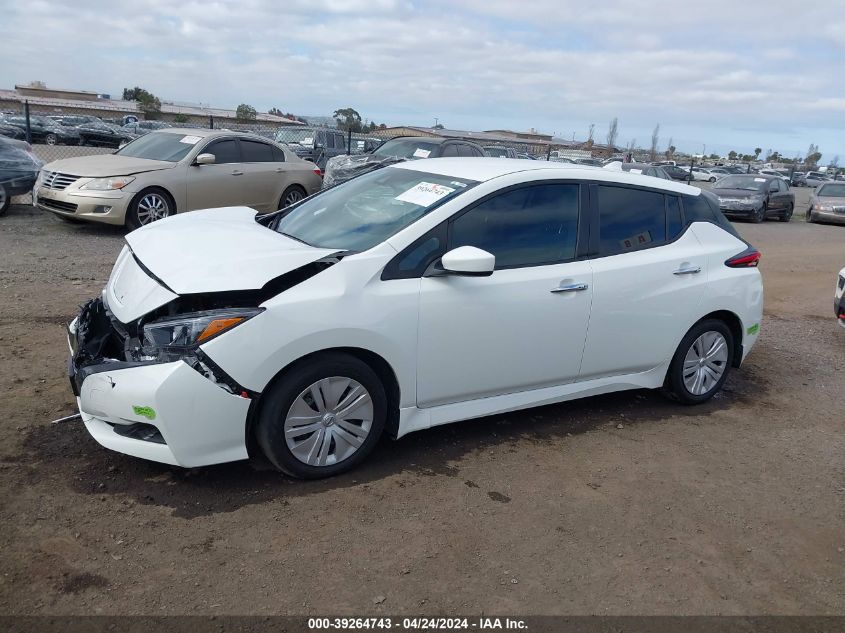 2022 Nissan Leaf S 40 Kwh VIN: 1N4AZ1BVXNC562766 Lot: 39264743