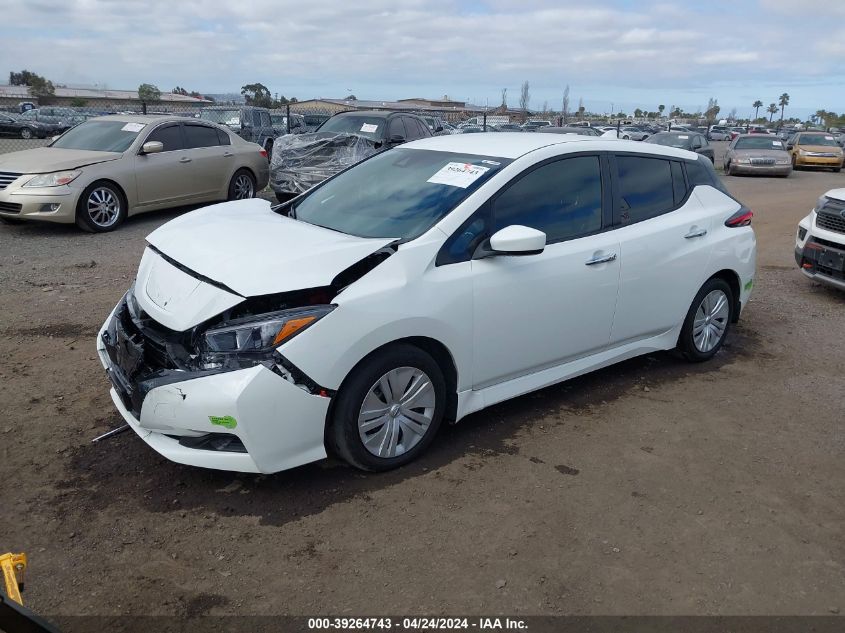 2022 Nissan Leaf S 40 Kwh VIN: 1N4AZ1BVXNC562766 Lot: 39264743