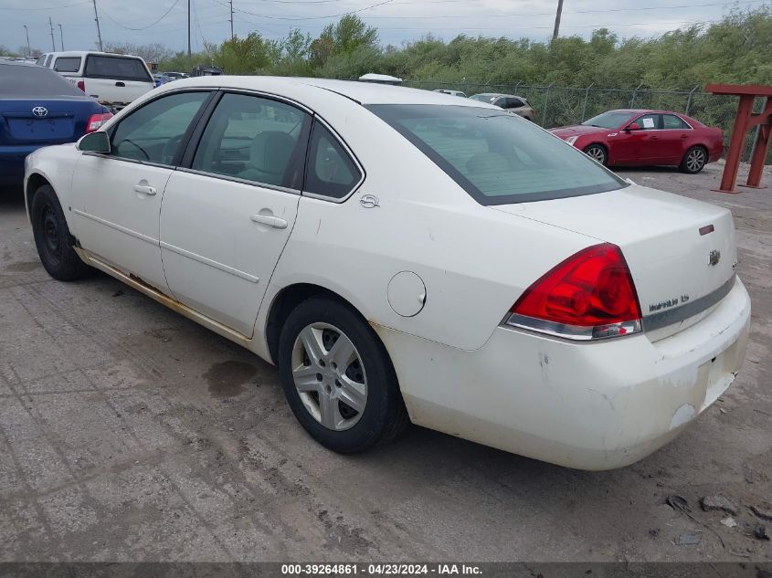 2G1WB58N189273993 | 2008 CHEVROLET IMPALA