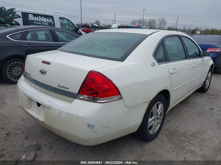 2G1WB58N189273993 | 2008 CHEVROLET IMPALA