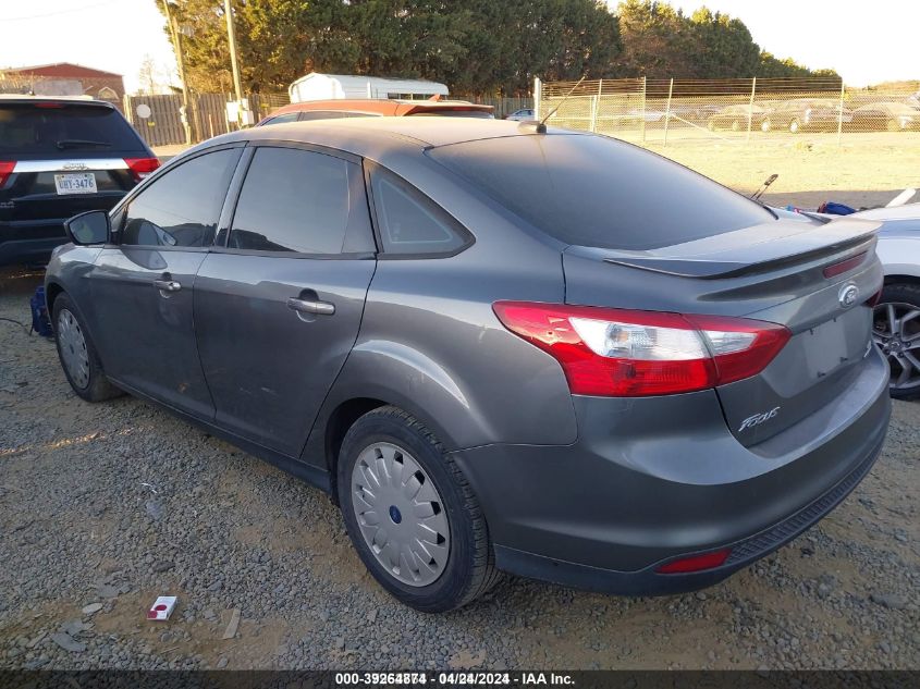 2012 Ford Focus Se VIN: 1FAHP3F23CL437363 Lot: 39264874