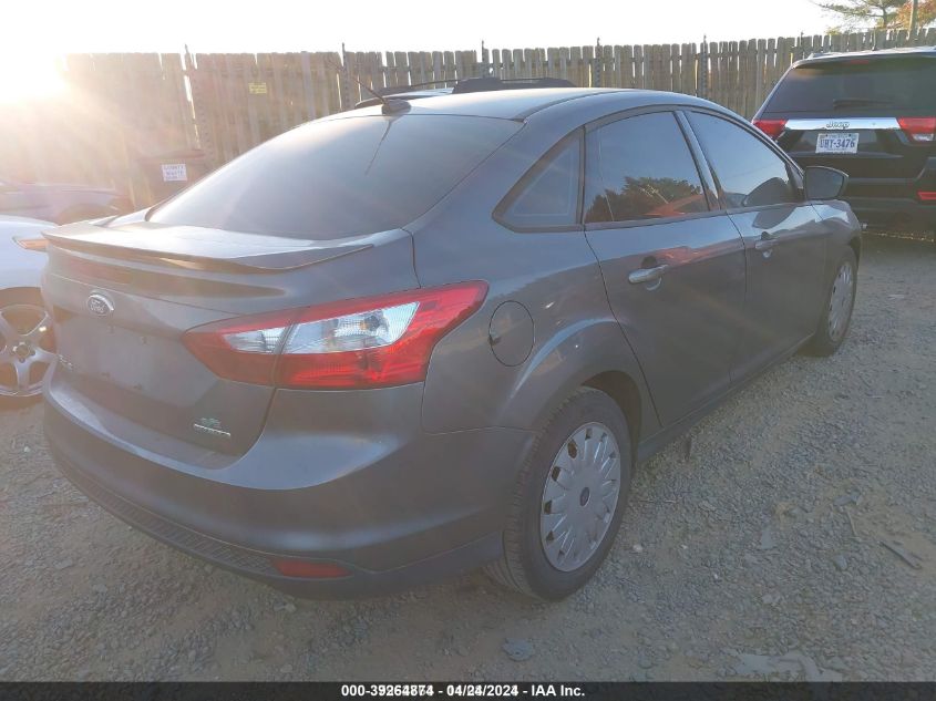 2012 Ford Focus Se VIN: 1FAHP3F23CL437363 Lot: 39264874