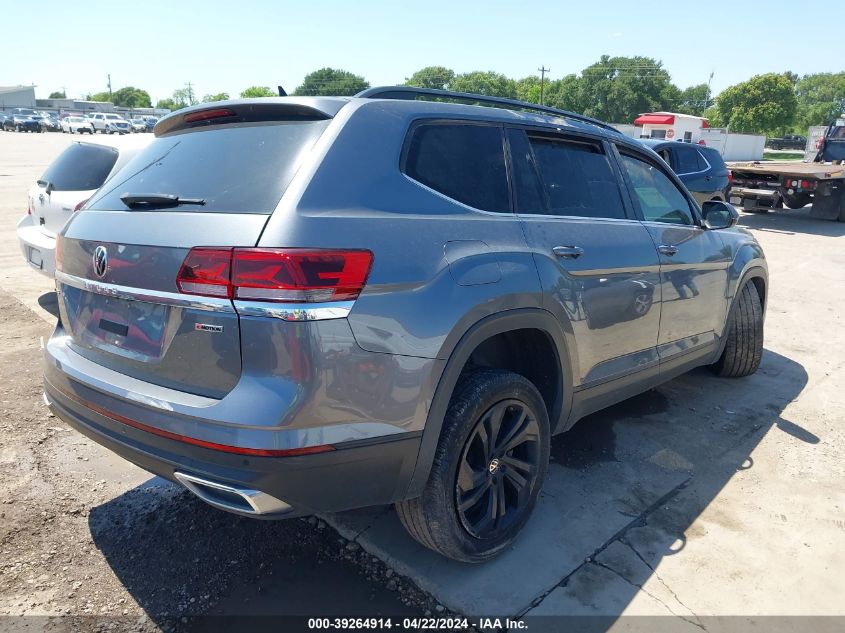 1V2HR2CA1MC597901 2021 Volkswagen Atlas 3.6L V6 Se W/Technology