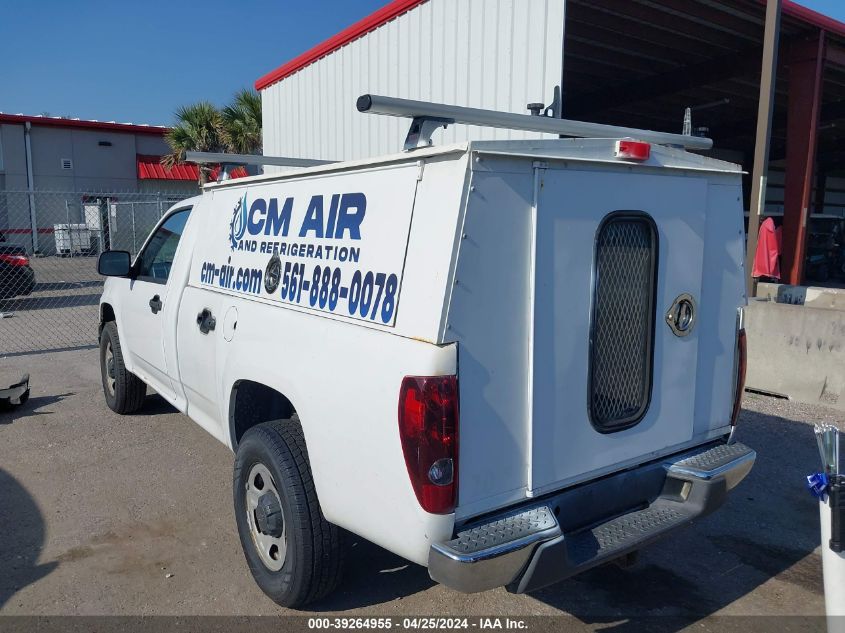 2010 Chevrolet Colorado Work Truck VIN: 1GBHSBDE4A8128585 Lot: 39264955