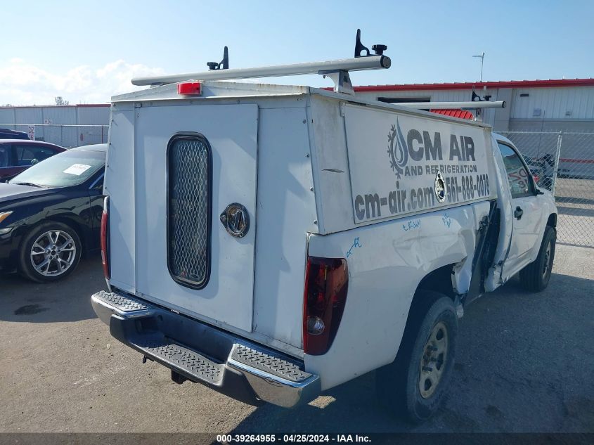 2010 Chevrolet Colorado Work Truck VIN: 1GBHSBDE4A8128585 Lot: 39264955