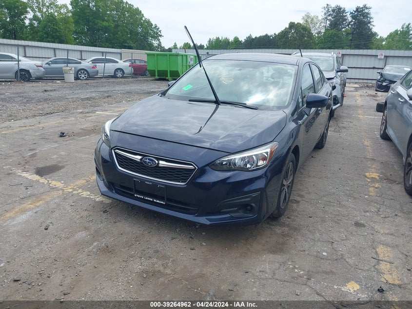 VIN 4S3GKAC60K3624896 2019 SUBARU IMPREZA PREMIUM