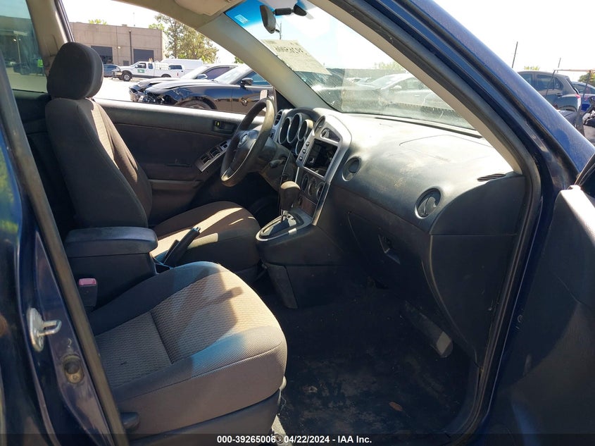 2005 Toyota Matrix VIN: 2T1KR32E95C553607 Lot: 39265006