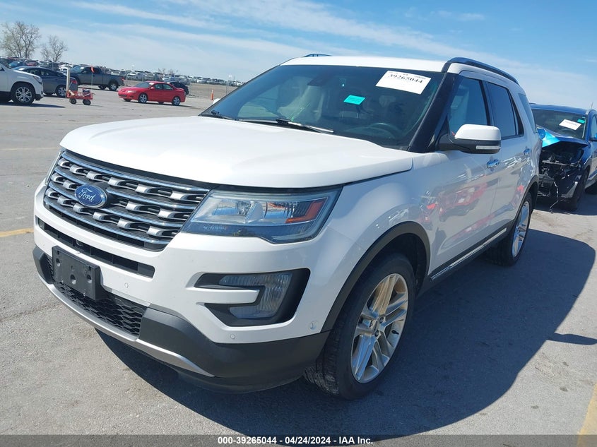 VIN 1FM5K8F85HGA99182 2017 FORD EXPLORER LIMITED