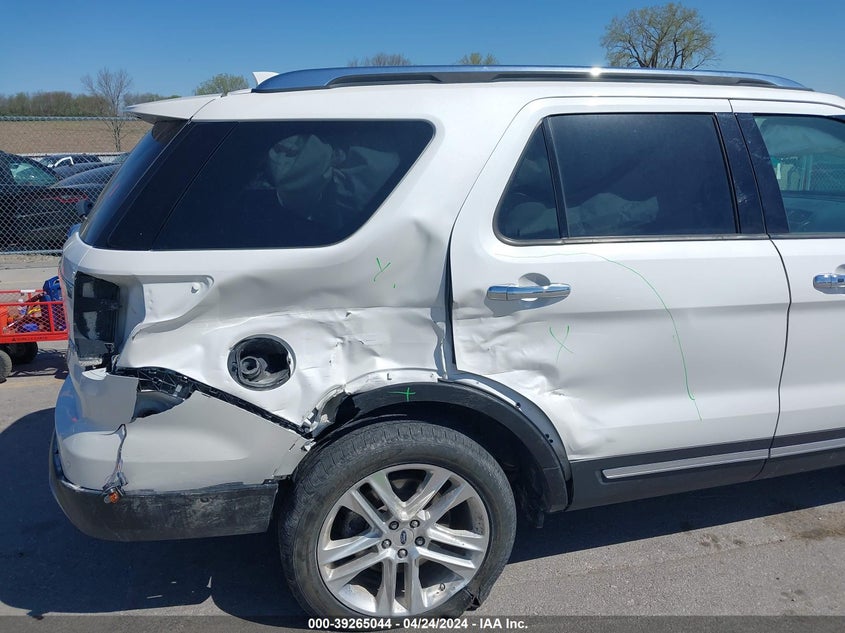 VIN 1FM5K8F85HGA99182 2017 FORD EXPLORER LIMITED
