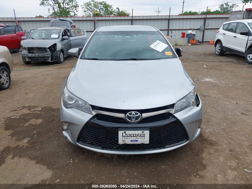 2016 Toyota Camry Se VIN: 4T1BF1FKXGU607057 Lot: 39265095