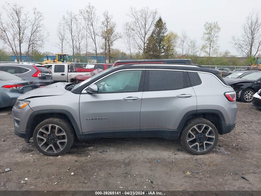 VIN 3C4NJDCB2JT104369 2018 JEEP COMPASS LIMITED 4X4