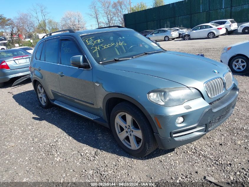 2008 BMW X5 4.8I VIN: 5UXFE83548LZ36343 Lot: 39265144