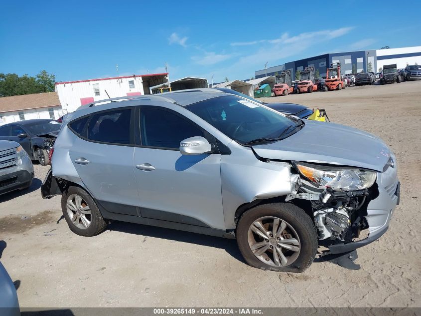 2013 Hyundai Tucson Gls VIN: KM8JU3AC7DU705259 Lot: 39265149