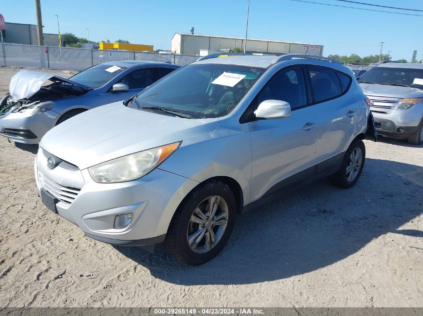 2013 Hyundai Tucson Gls VIN: KM8JU3AC7DU705259 Lot: 39265149