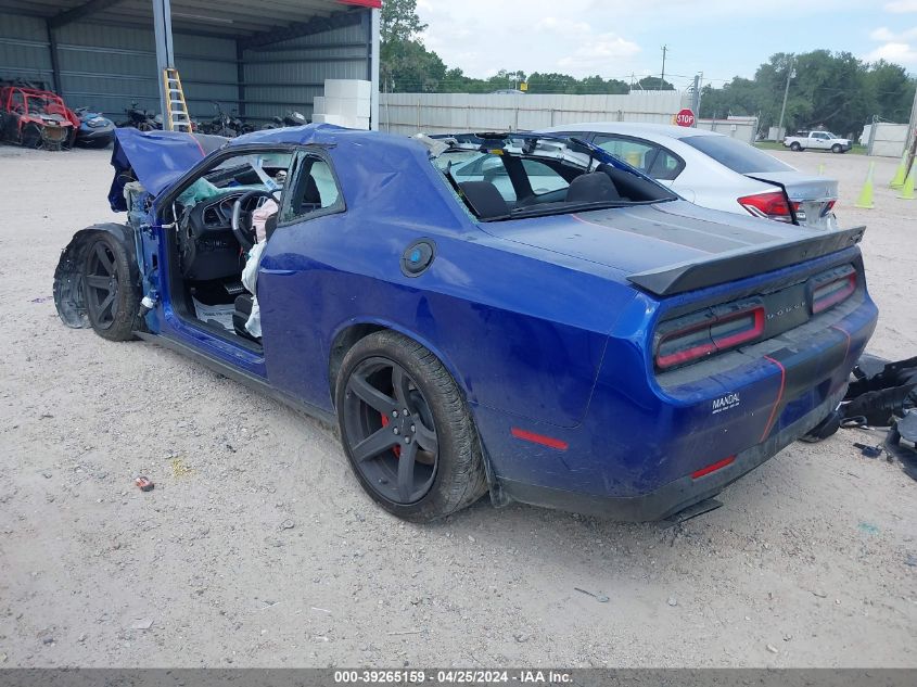 2021 Dodge Challenger Srt Hellcat VIN: 2C3CDZC93MH596193 Lot: 39265159