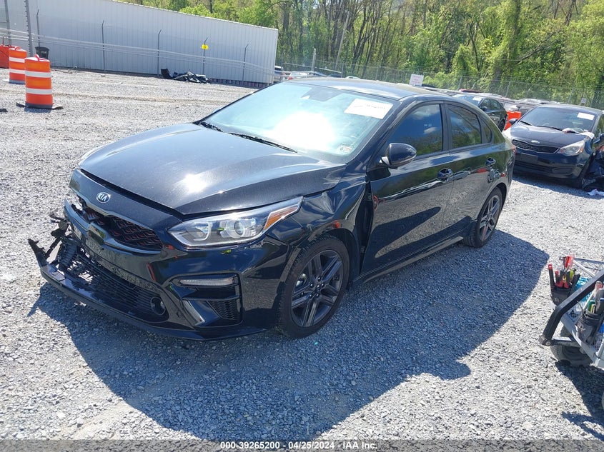 VIN 3KPF34AD1ME364998 2021 KIA FORTE GT LINE
