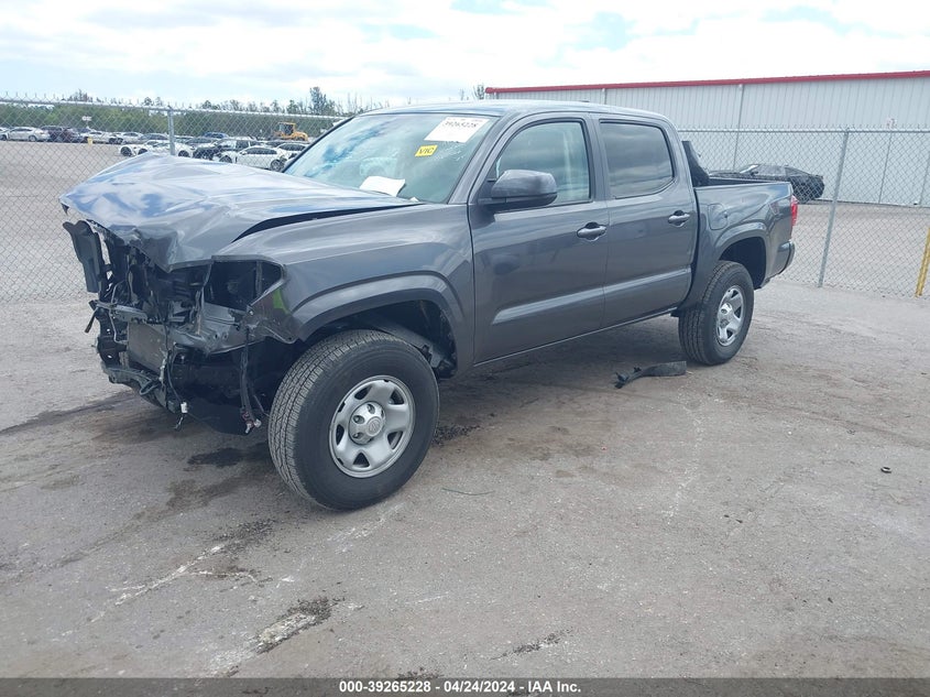 VIN 3TYAX5GN8PT080562 2023 TOYOTA TACOMA DOUBLE CAB/SR/SR5