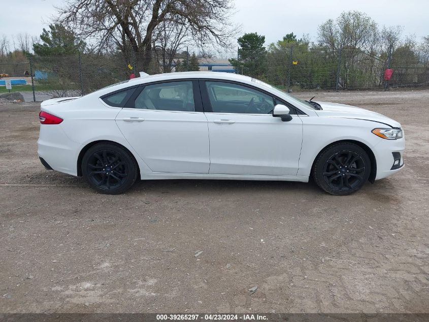 2020 Ford Fusion Se VIN: 3FA6P0HDXLR206157 Lot: 39265297