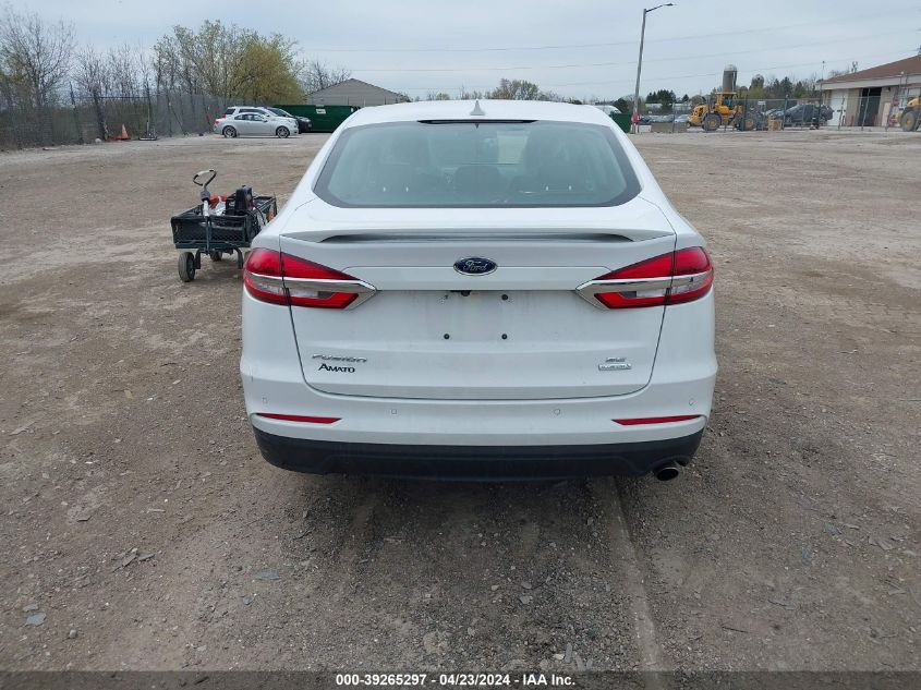 2020 Ford Fusion Se VIN: 3FA6P0HDXLR206157 Lot: 39265297