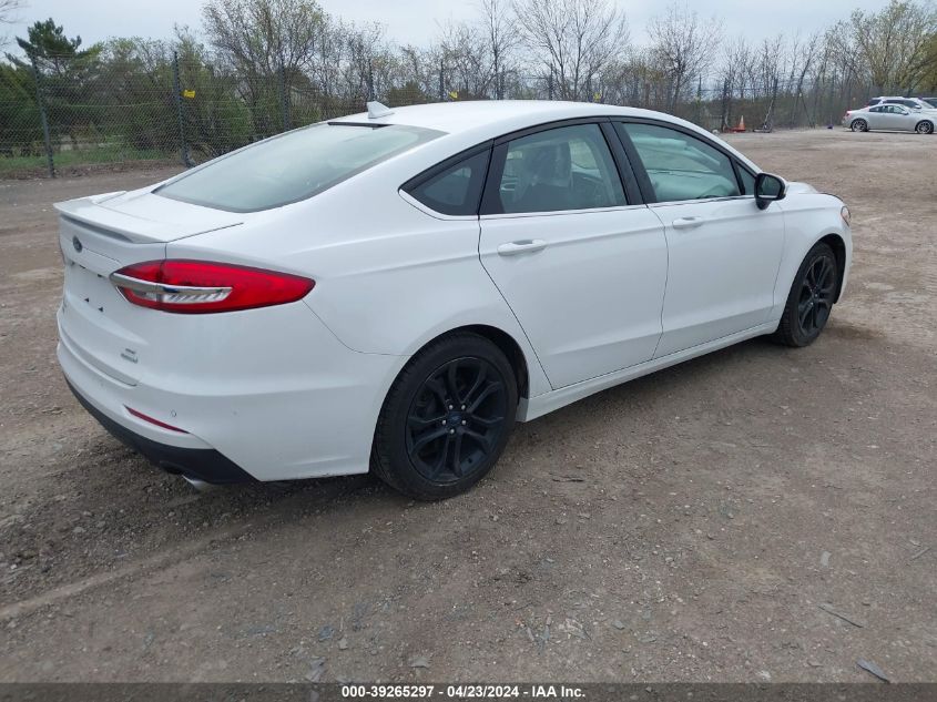 2020 Ford Fusion Se VIN: 3FA6P0HDXLR206157 Lot: 39265297