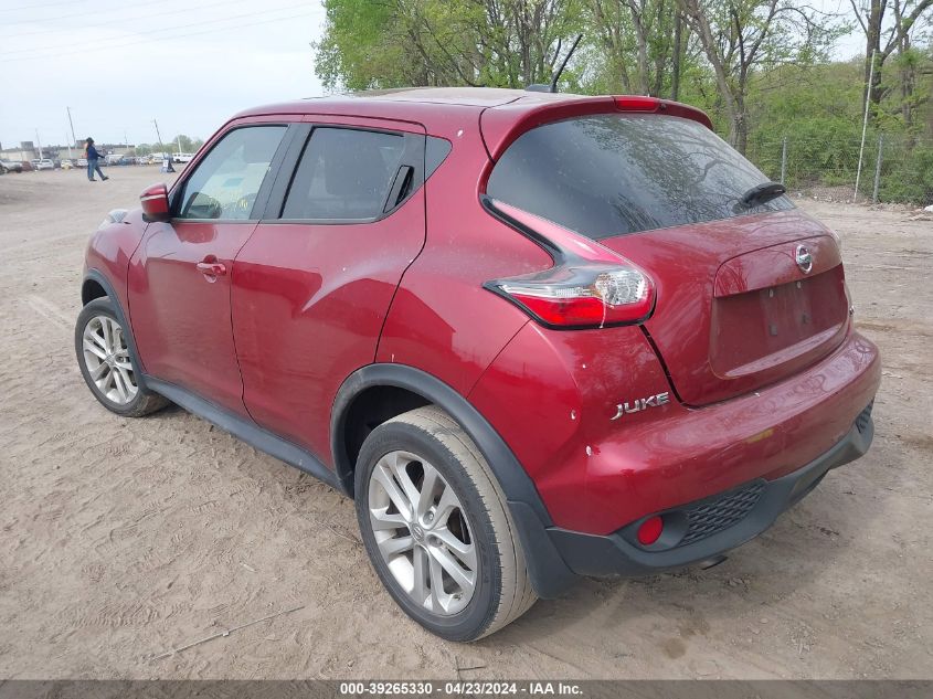 2015 Nissan Juke Sv VIN: JN8AF5MV3FT558765 Lot: 39265330