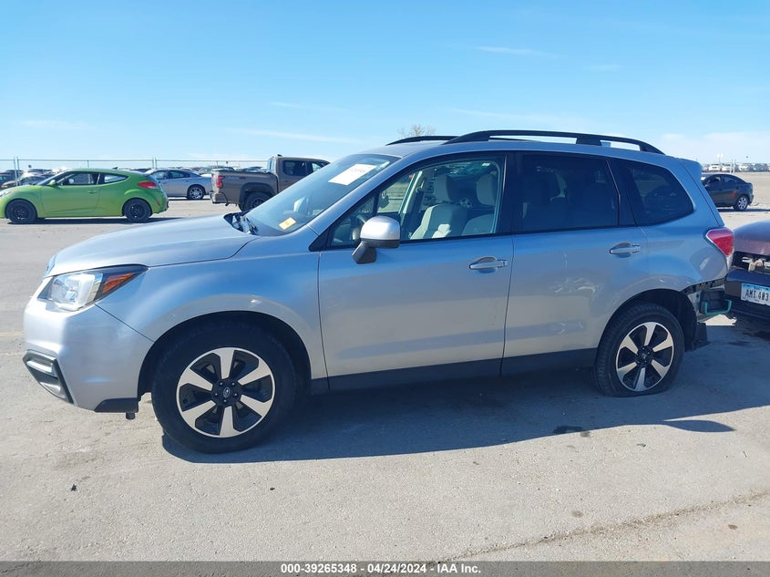 2018 SUBARU FORESTER 2.5I PREMIUM - JF2SJAEC3JH438336